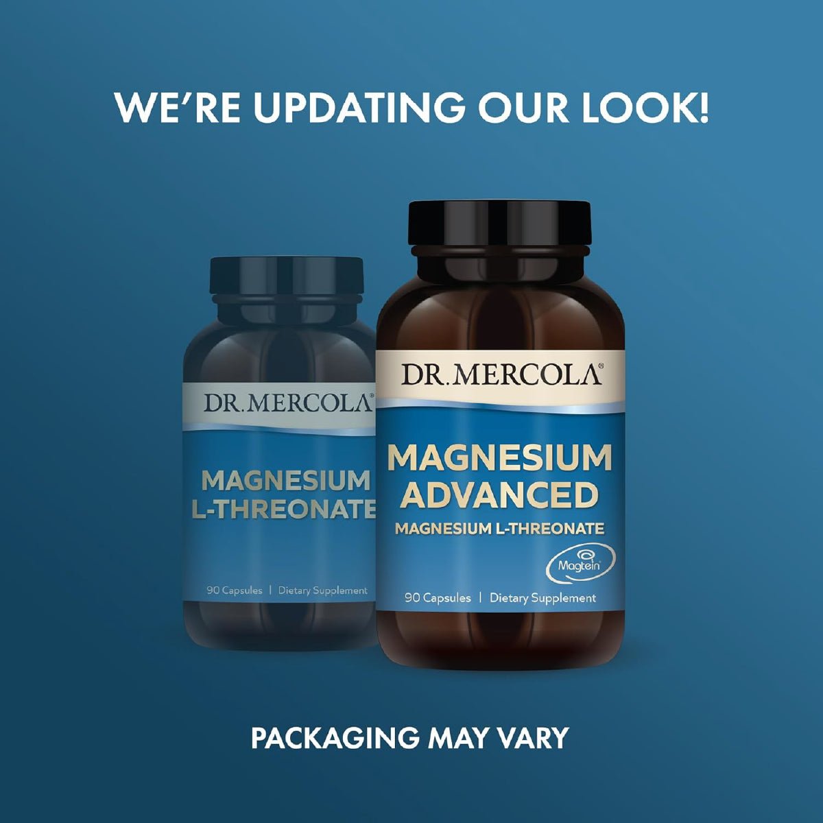 Dr. Mercola Magnesium Advanced 90 Cápsulas Magnesio L - Treonato Alta Absorción - Hi Vitamins