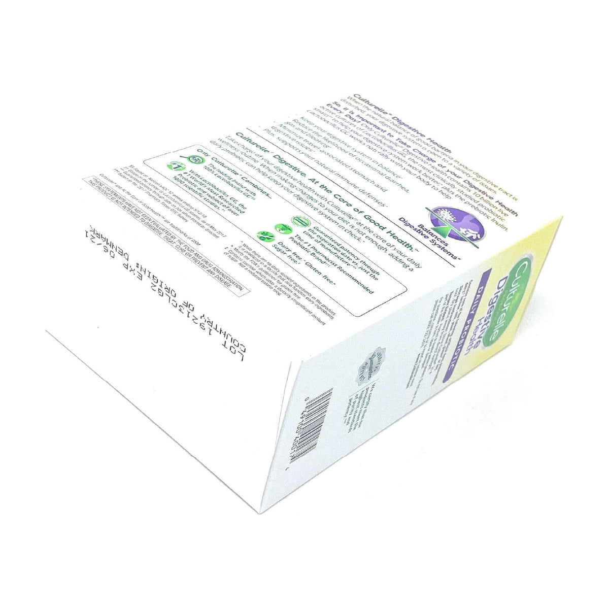 Culturelle Probiótico Digestivo 80 Cápsulas Apoyo Salud Intestinal, Digestión e Inmunidad