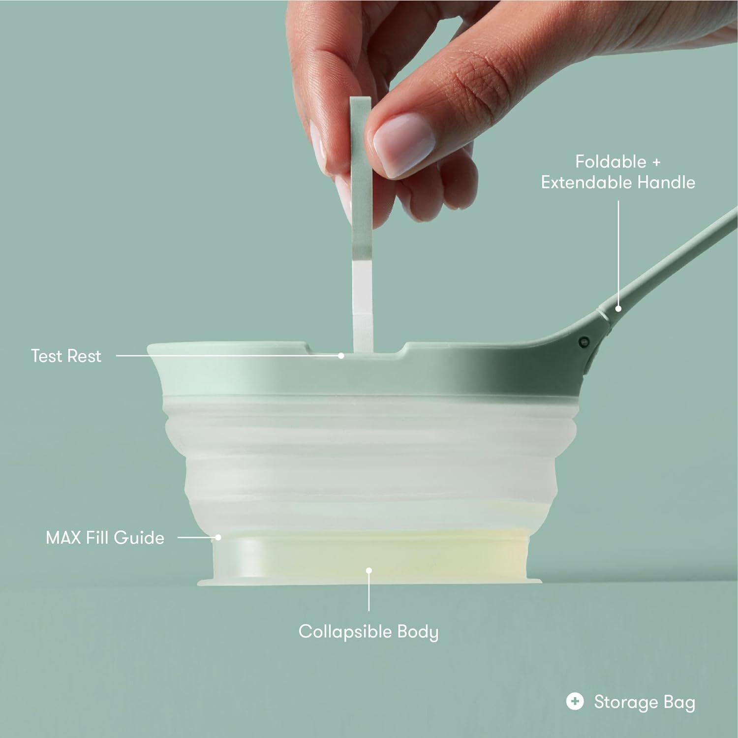 Frida Fertility No - Mess Pee Cup (1 Pee Cup + Storage Bag) - Hi Vitamins