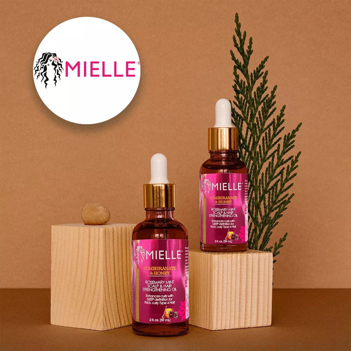 Mielle Pomegranate & Honey Rosemary Mint Scalp & Hair - Hi Vitamins