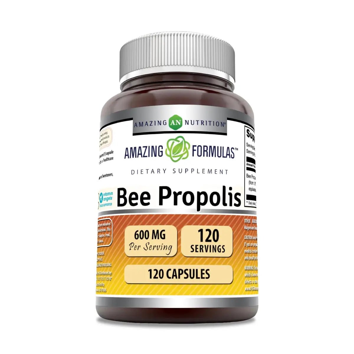 Amazing Nutrition® Bee Propolis 600mg 120 Cápsulas - Hi Vitamins