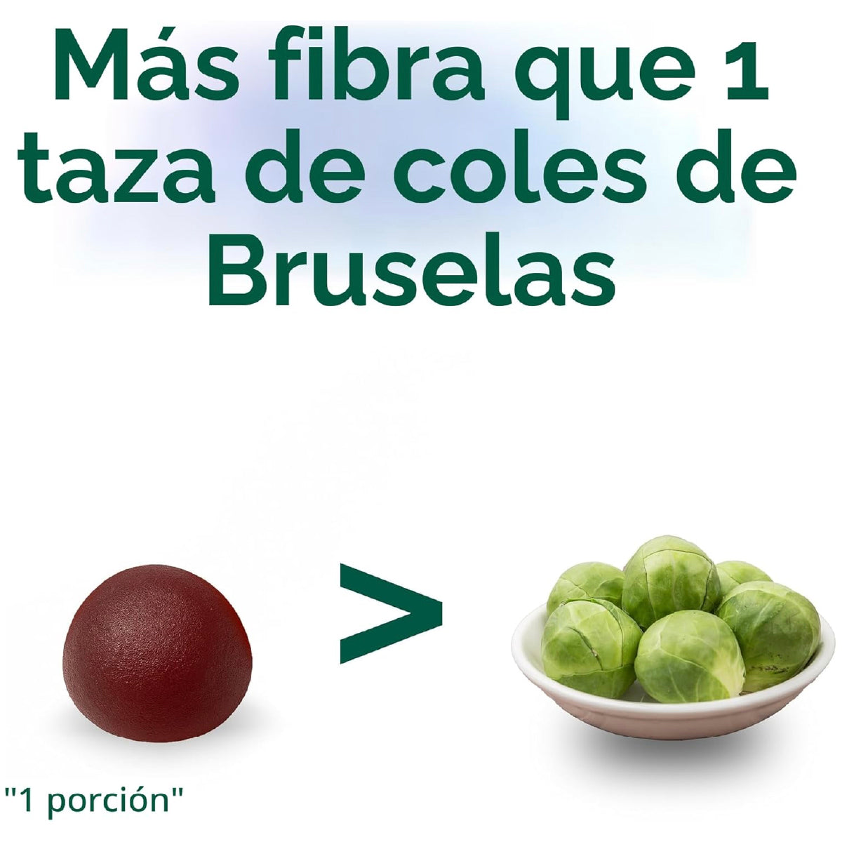 Benefiber Gomitas de Fibra Prebiótica 81 Gomitas Apoyo Salud Digestiva y Bienestar Intestinal|