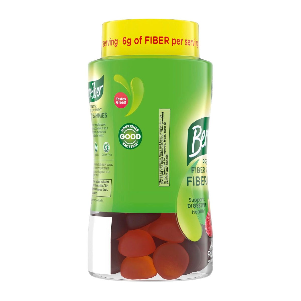 Benefiber Gomitas de Fibra Prebiótica 81 Gomitas Apoyo Salud Digestiva y Bienestar Intestinal| - Hi Vitamins