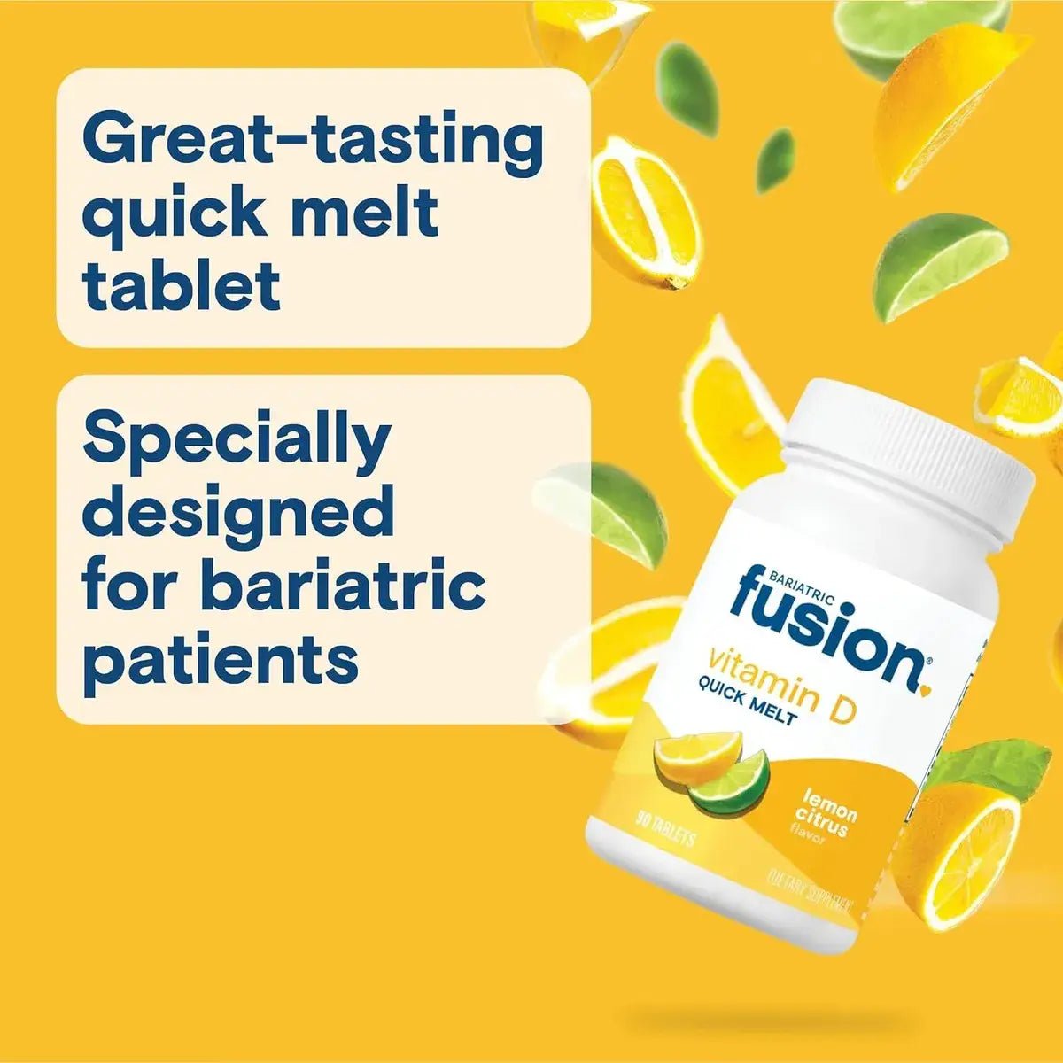 Bariatric Fusion Vitamina D Quick Melt 90 Tabletas - Hi Vitamins
