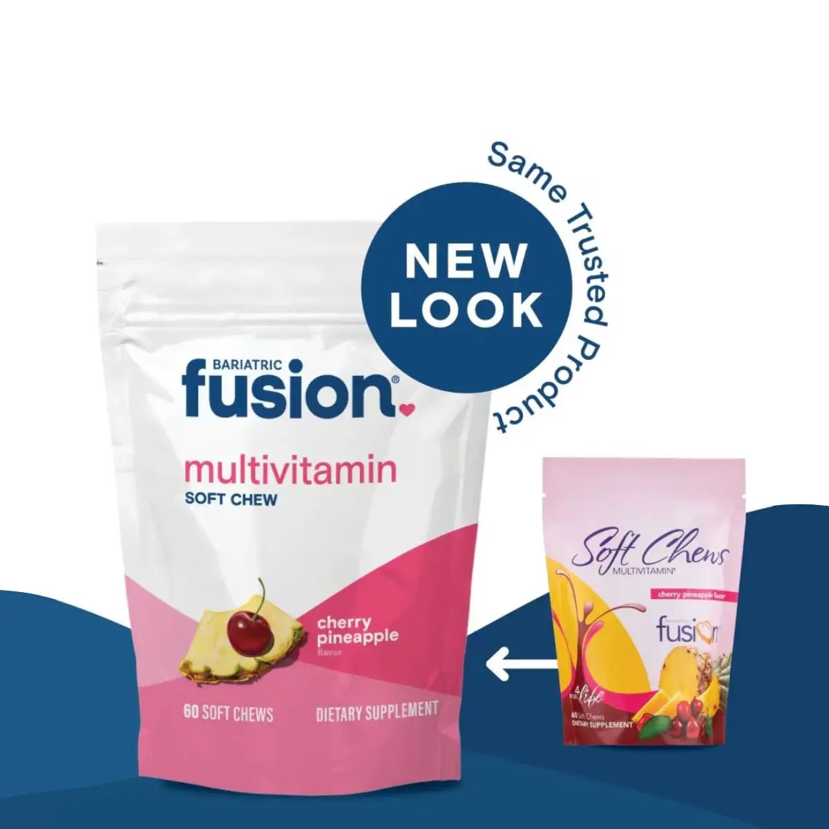 Bariatric Fusion® Multivitamínico 60 Masticables Sabor Piña Cereza - Hi Vitamins