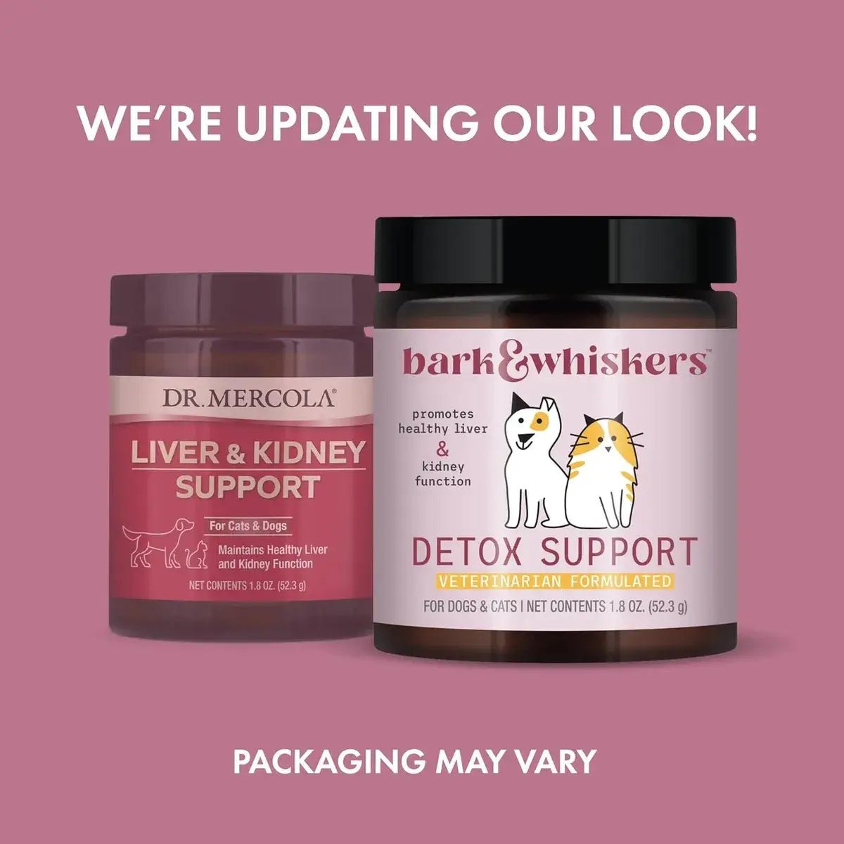 Bark & Whiskers Detox Support para Mascotas 1.8 Oz 52.3 G - Hi Vitamins