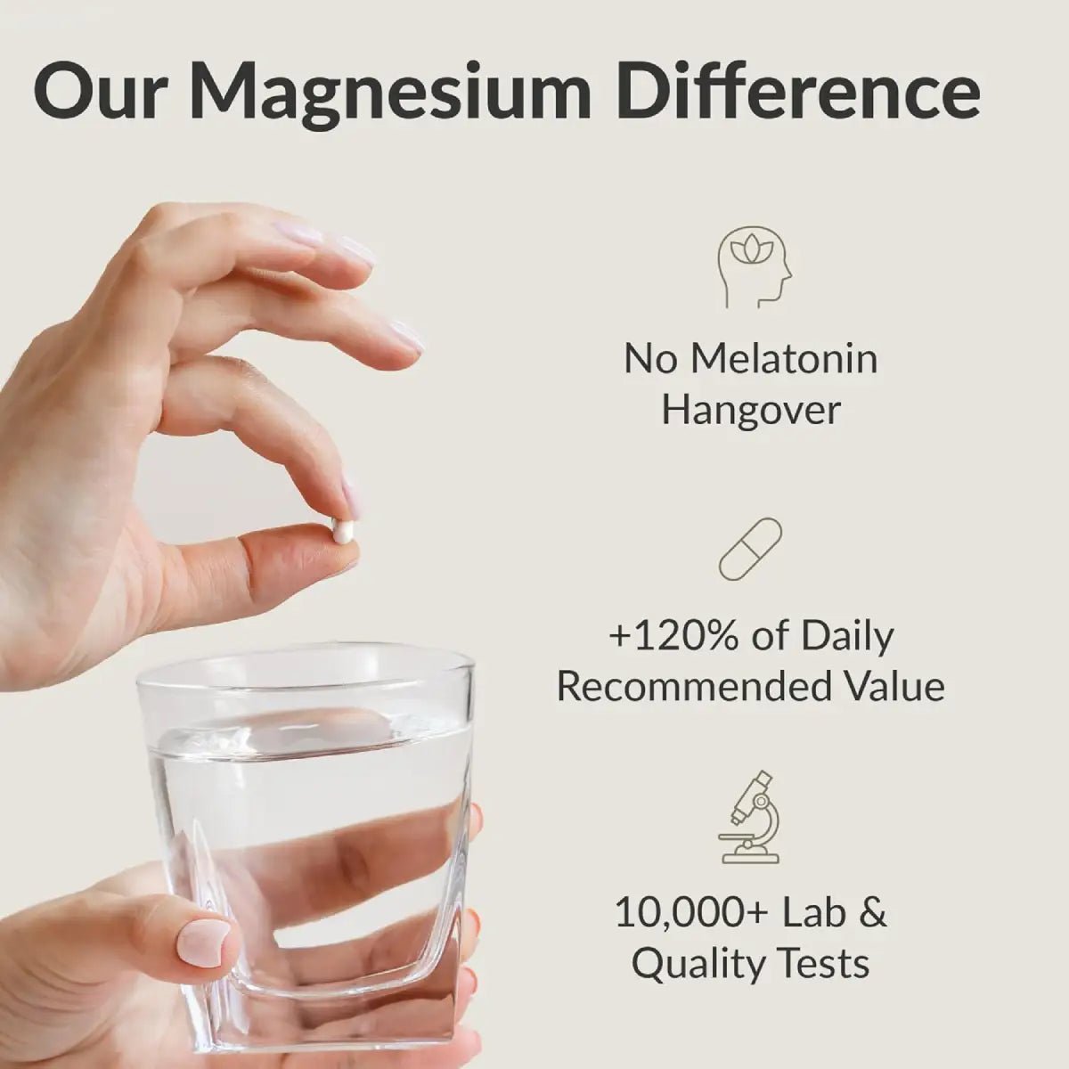 BiOptimizers Magnesium Breakthrough 60 Cápsulas - Hi Vitamins