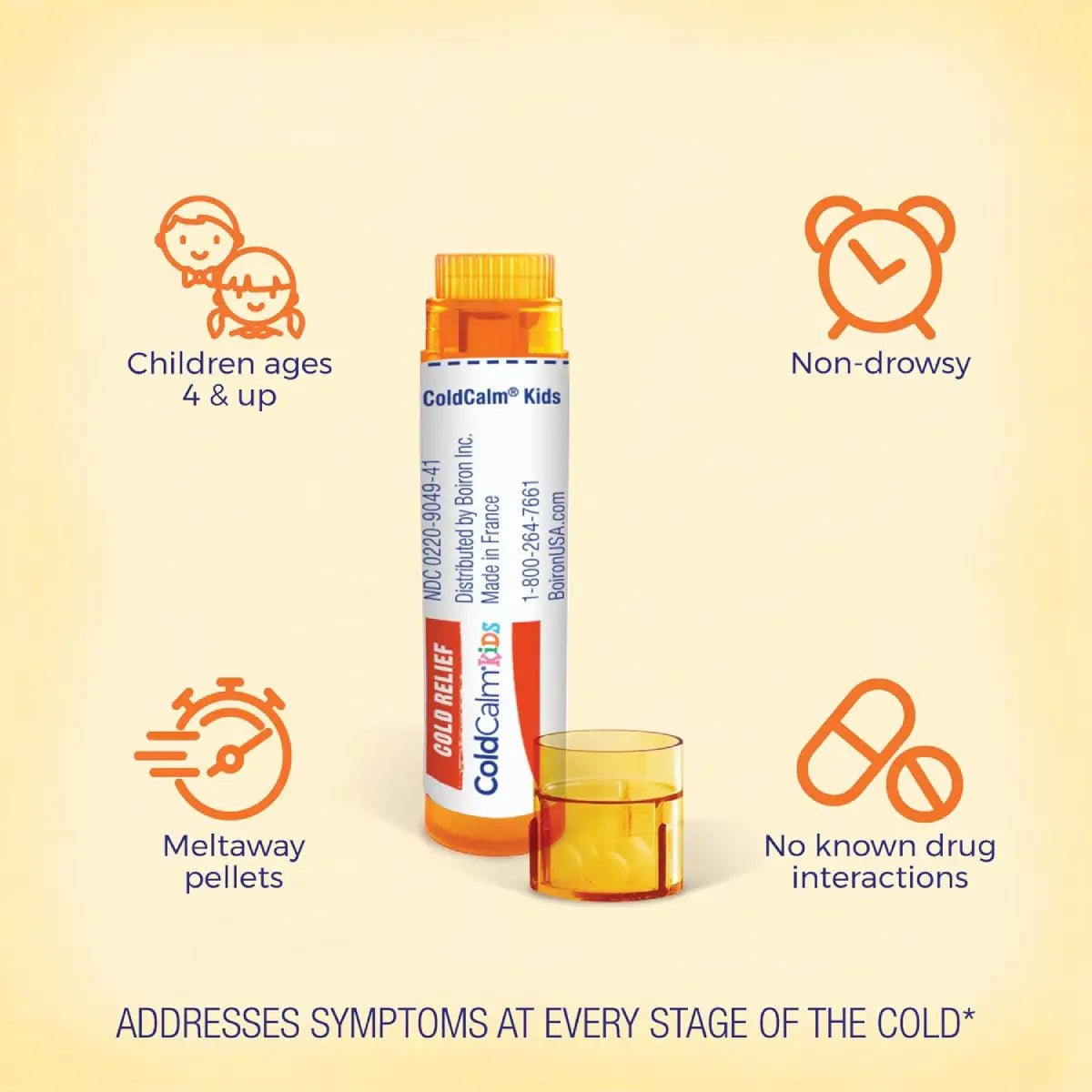 Boiron Cold Calm Kids 2 Tubos - Hi Vitamins