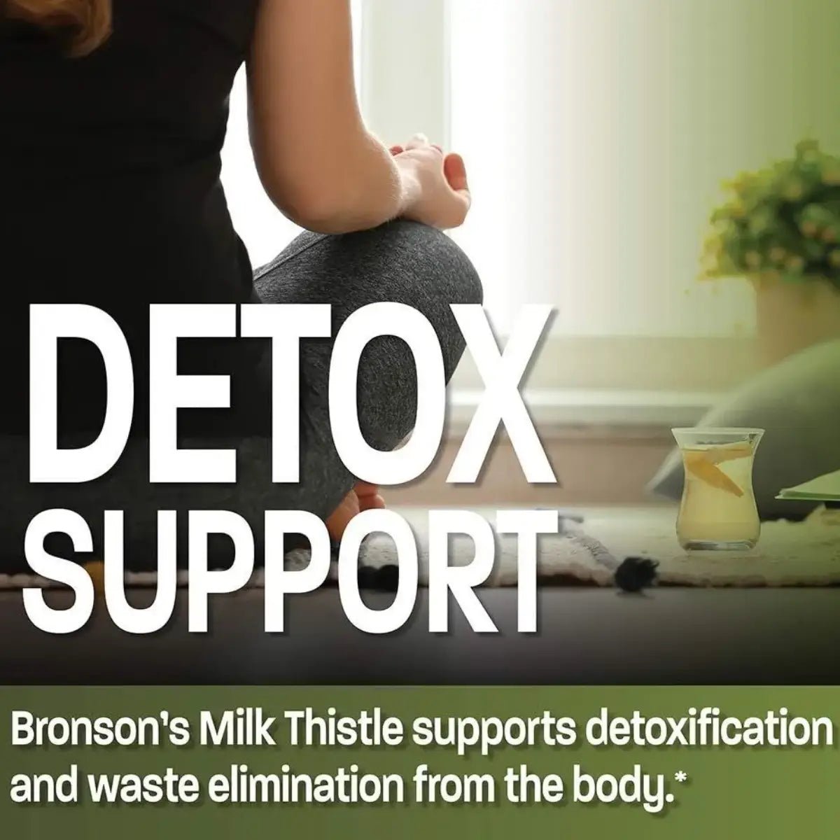 Bronson Milk Thistle (Cardo Mariano) 120 Cápsulas - Hi Vitamins