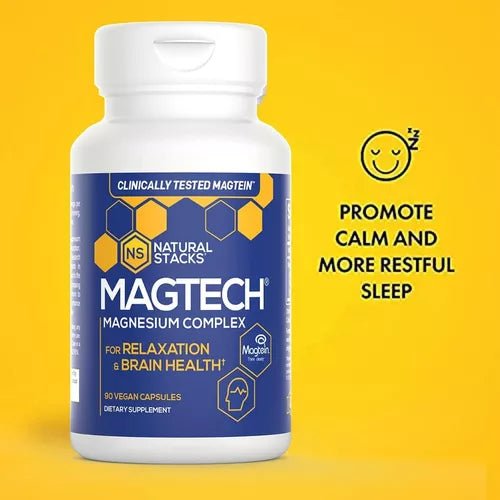 NATURAL STACKS® MAGTECH 90 CAPSULES - Hi Vitamins