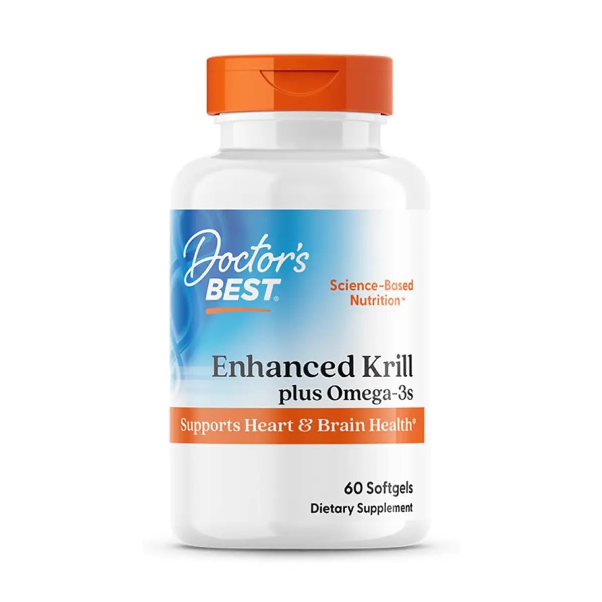 Doctor's Best Krill Plus con Superba Krill 60 Softgels - Hi Vitamins