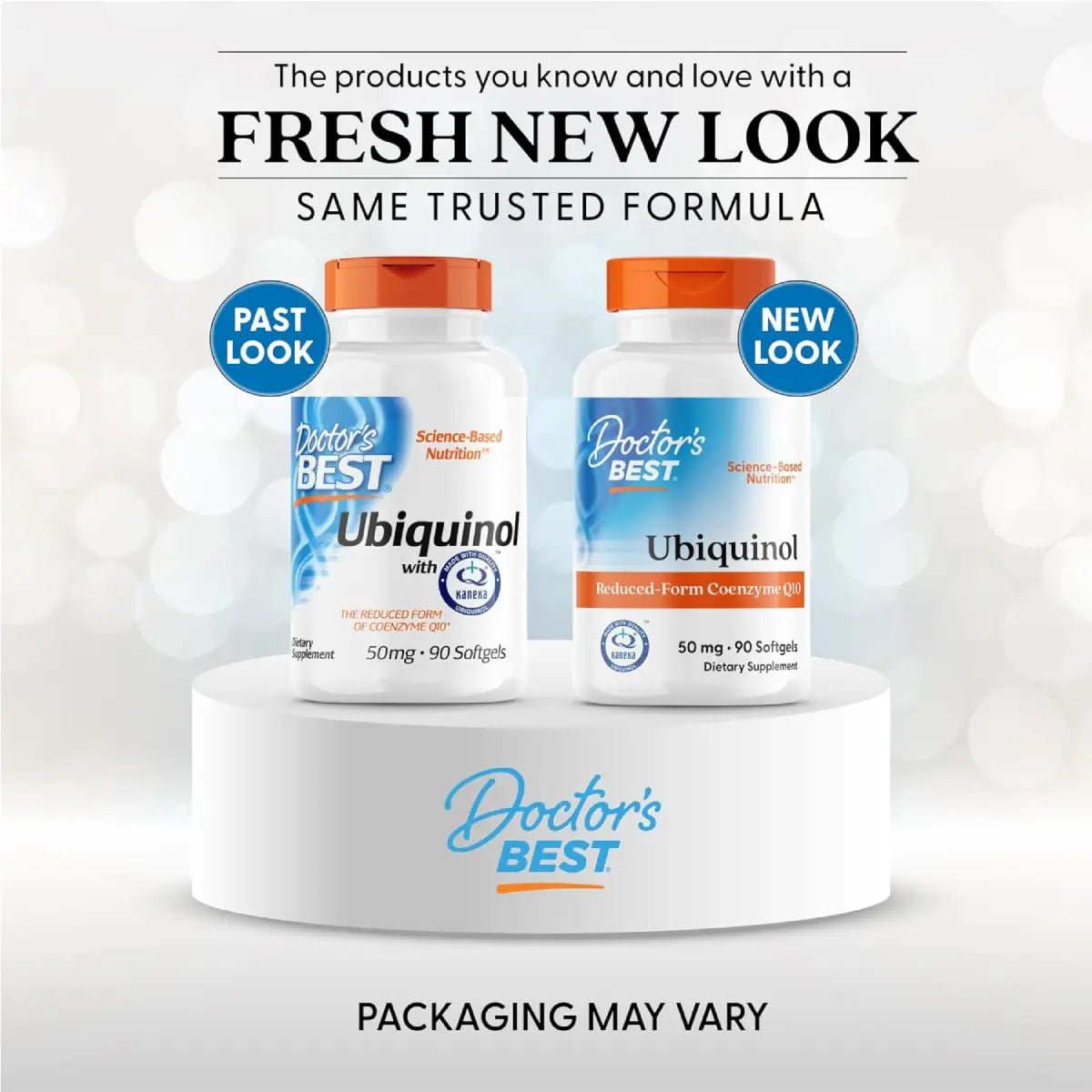 Doctor's Best Ubiquinol 50 mg 90 Cápsulas - Hi Vitamins