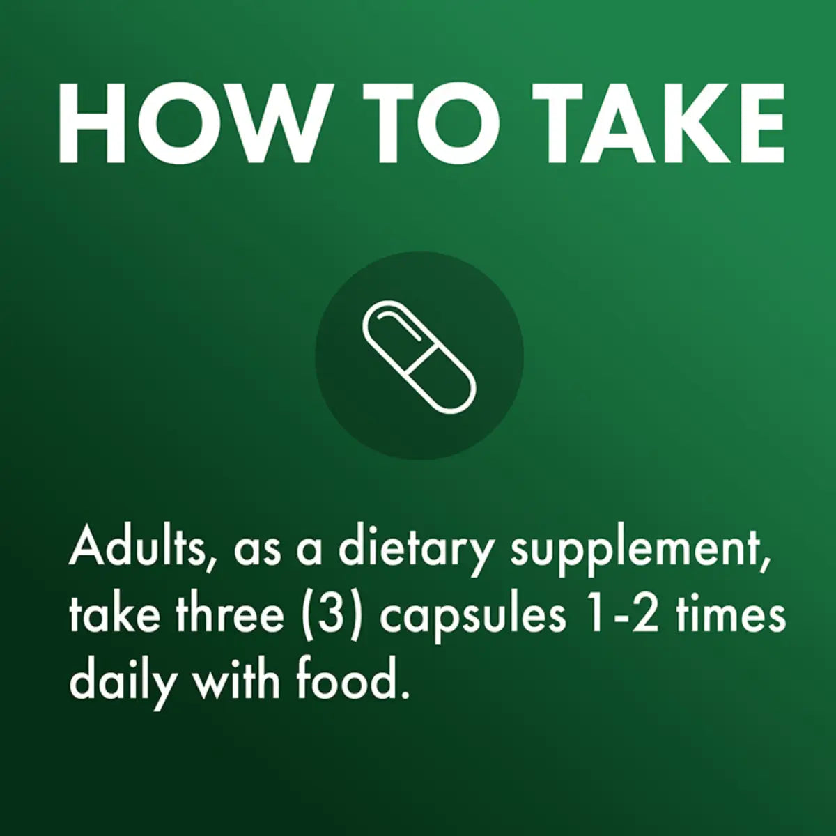 Consumo sugerido -Dr. Mercola Organic Fermented Greens 180 Cápsulas Superfoods Verdes Orgánicos Fermentados - Hi Vitamins. Envíos a todo México.