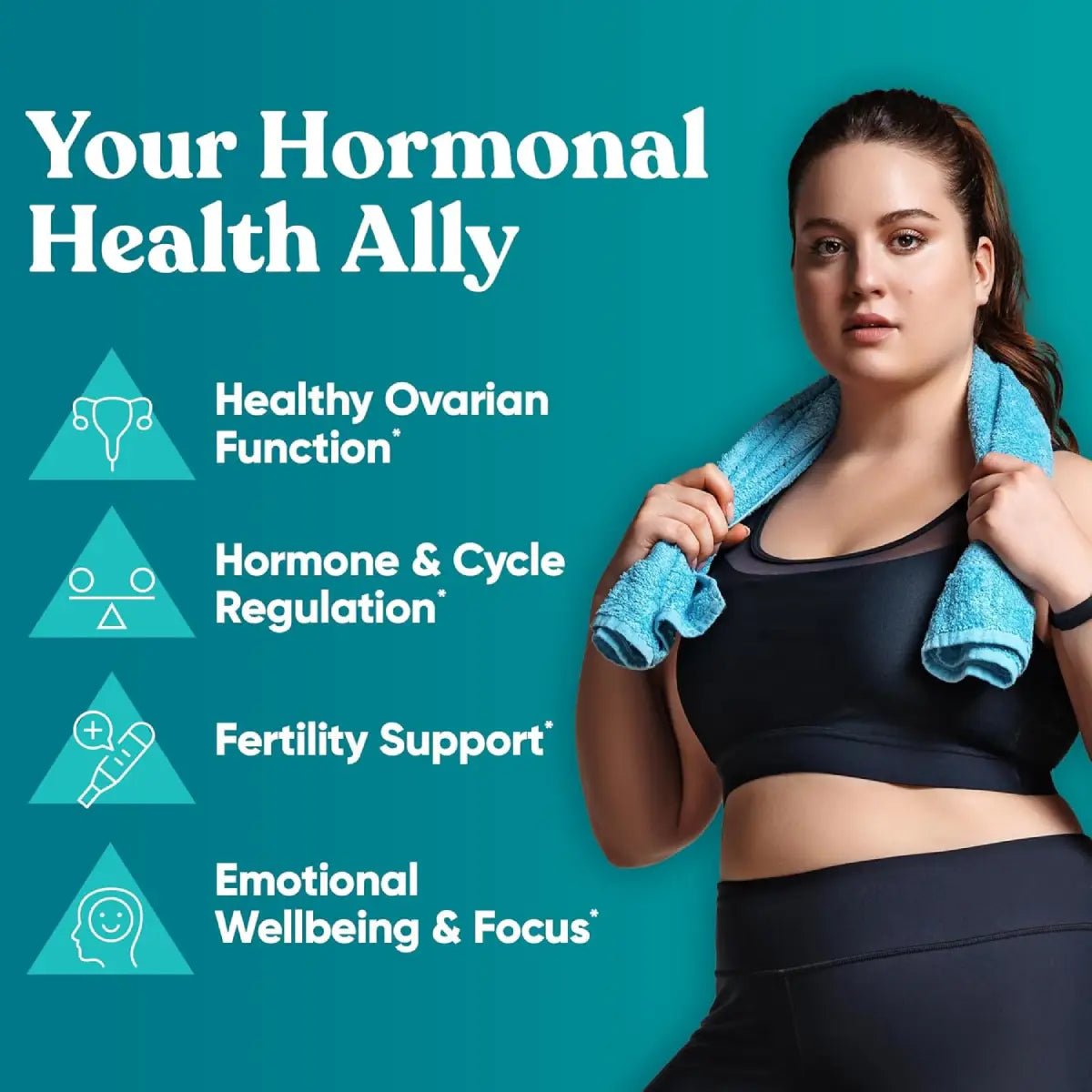 EU Natural Regulate Cycle Support Myo & D - Chiro Inositol 90 cápsulas - Hi Vitamins