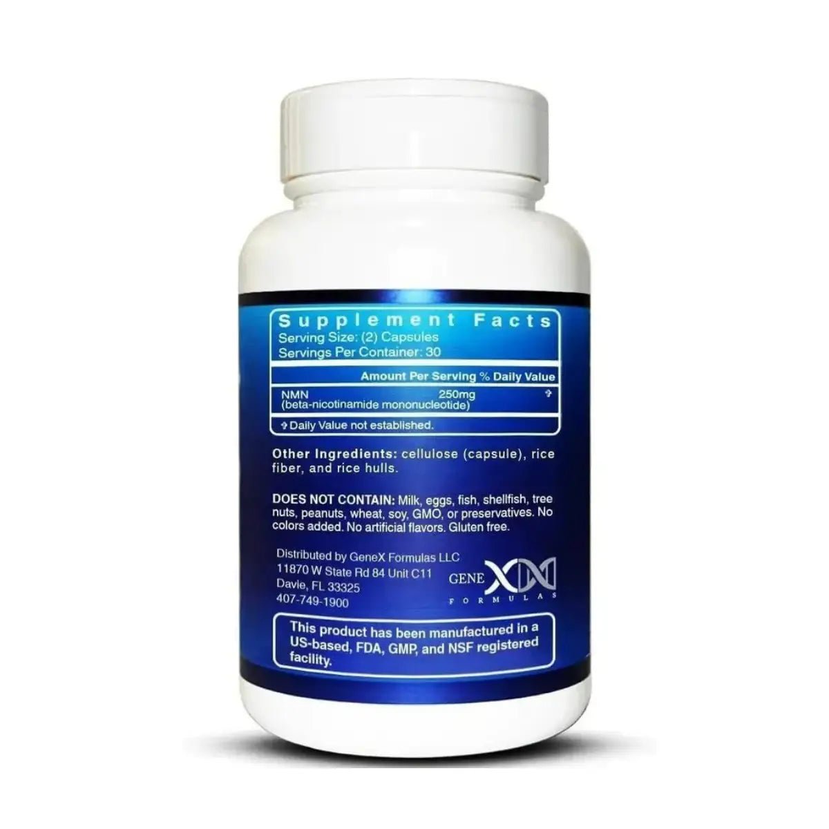 GENEX NMN 60 Cápsulas Mononucleótido Nicotinamida - Hi Vitamins