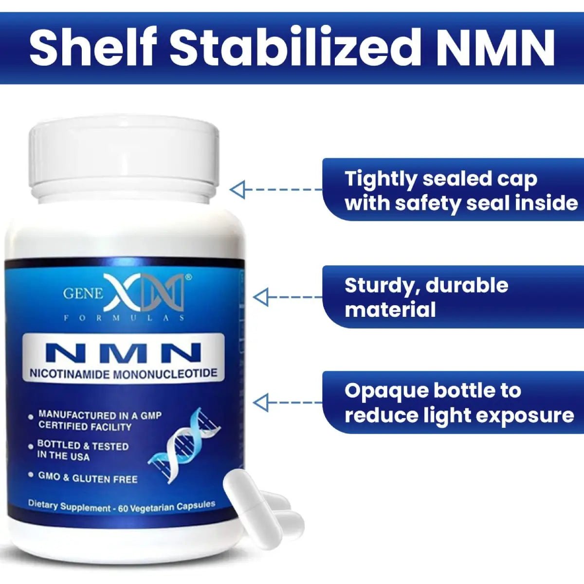 GENEX NMN 60 Cápsulas Mononucleótido Nicotinamida - Hi Vitamins