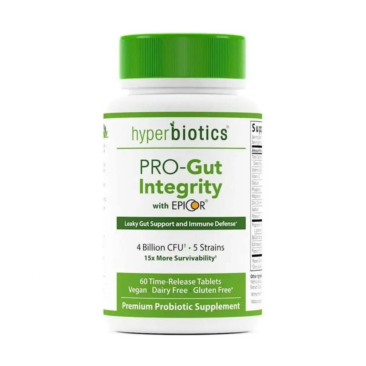 Hyperbiotics® Pro-Gut Integrity 60 Time-Release Tabletas - Hi Vitamins. Envíos a todo México.