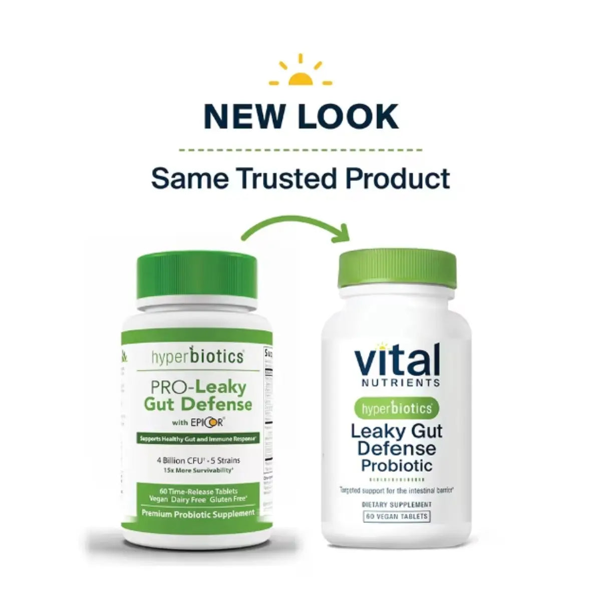 Nueva imagen - Hyperbiotics® Pro-Gut Integrity 60 Time-Release Tabletas - Hi Vitamins. Envíos a todo México.