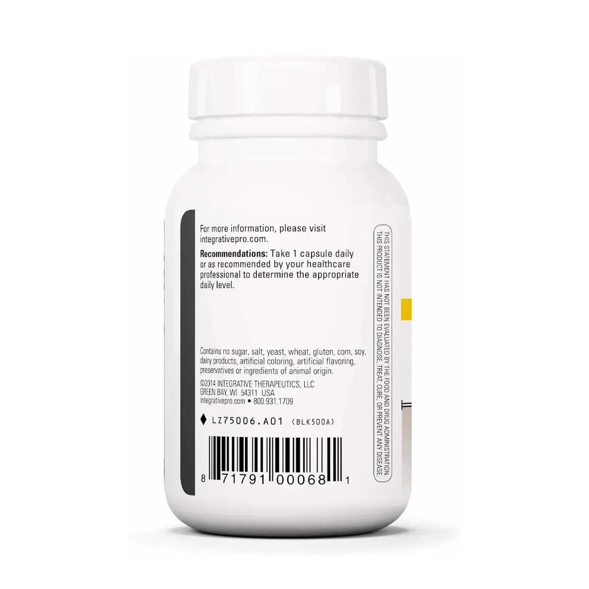 Integrative Therapeutics DHEA - 5 5 mg 60 Cápsulas - Hi Vitamins