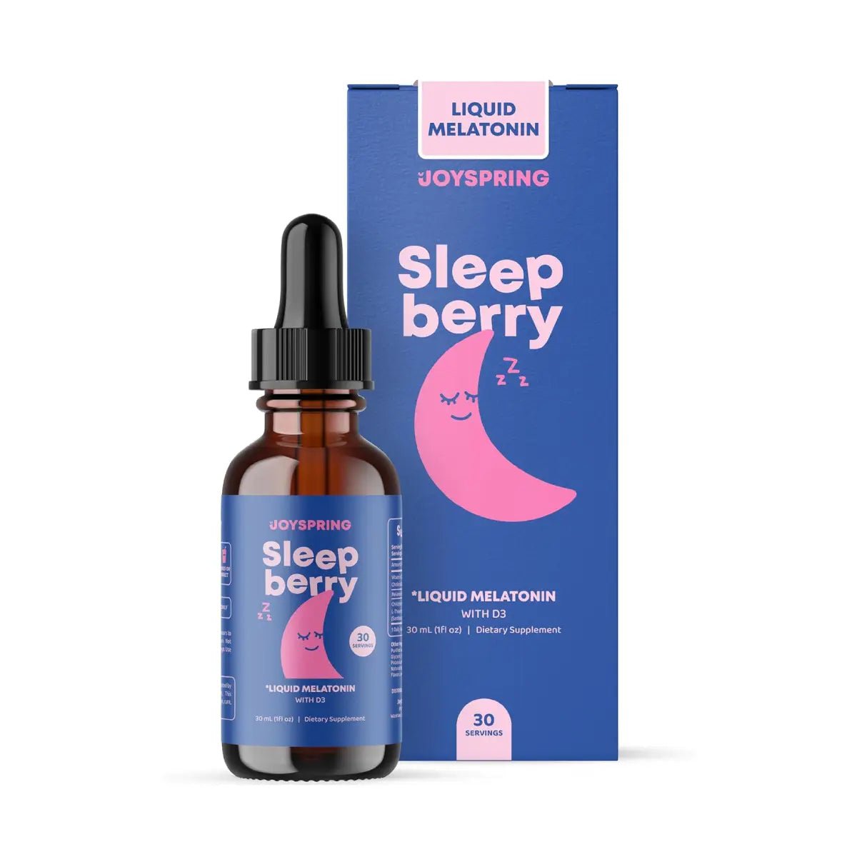 JoySpring SleepBerry 30 ml Melatonina líquida para niños - Hi Vitamins