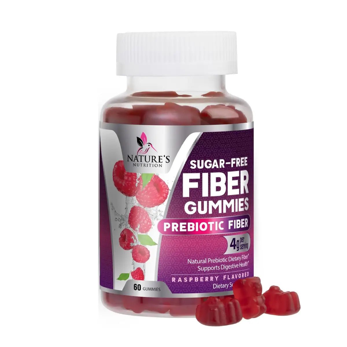 Nature’s Nutrition® Fibra Prebiótica 60 Gomitas - Hi Vitamins