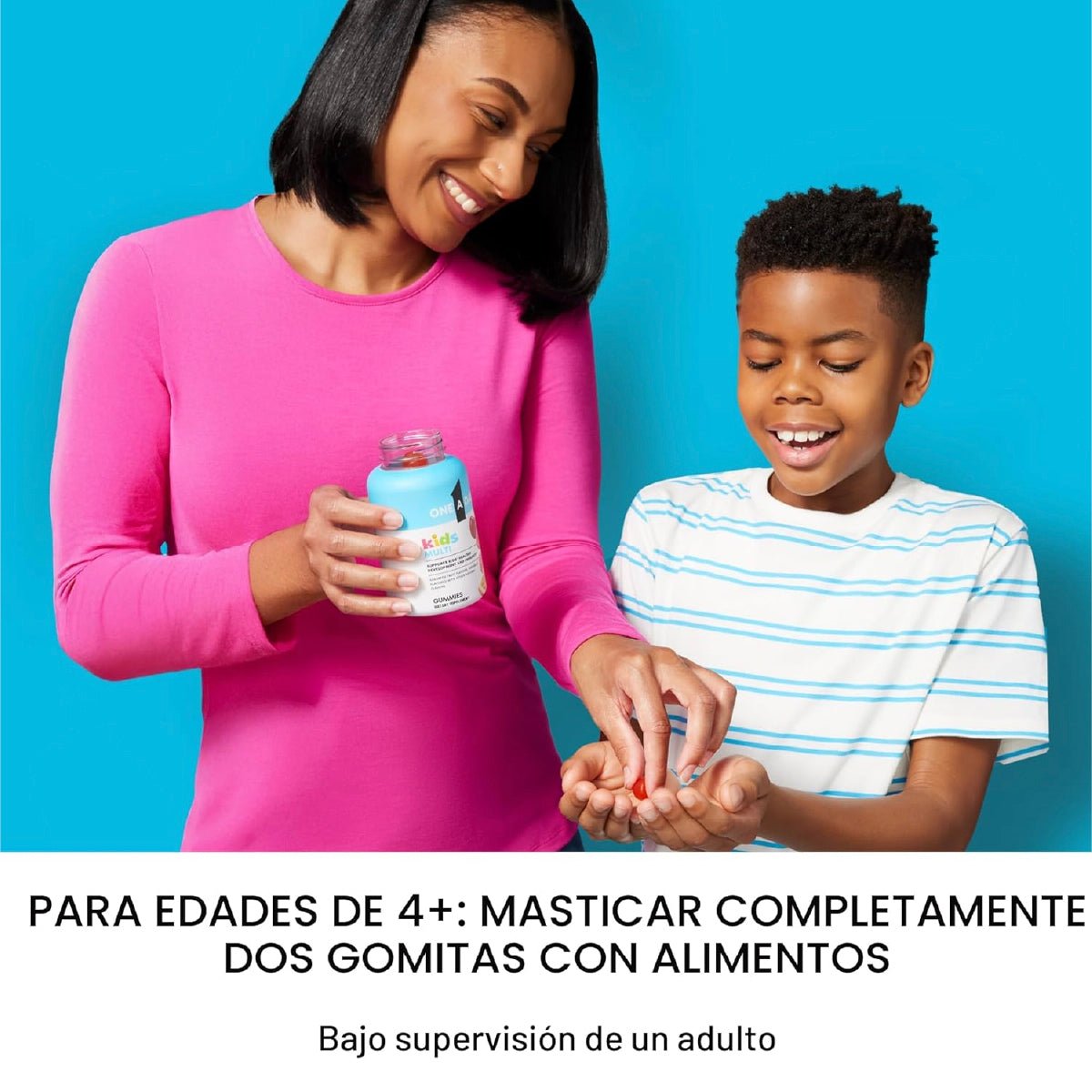One A Day Multivitamínico Infantil con Vitaminas y Zinc 60 gomitas - Hi Vitamins