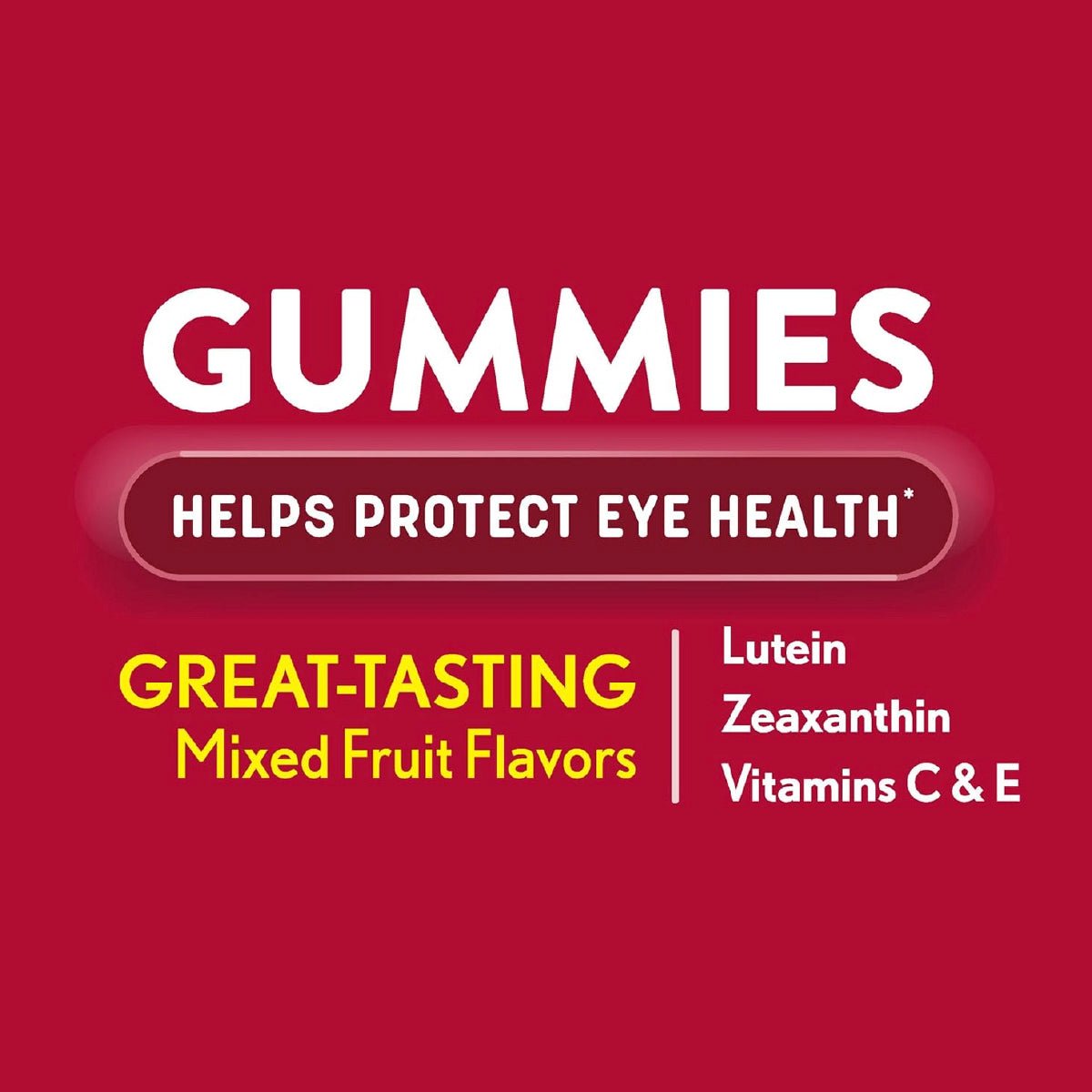 Bausch + Lomb Ocuvite 60 Gomitas para Salud Ocular Apoyo Visión - Hi Vitamins