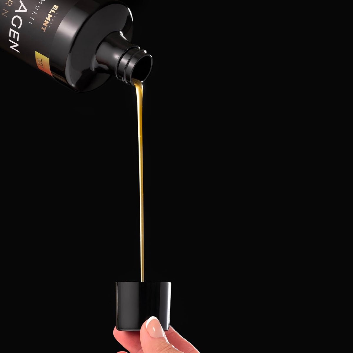 TERRA ELMNT Multi Collagen Burn Shots Líquidos de Colágeno 450 ml Apoyo Belleza, Piel, Cabello, Uñas y Control de Peso - Hi Vitamins