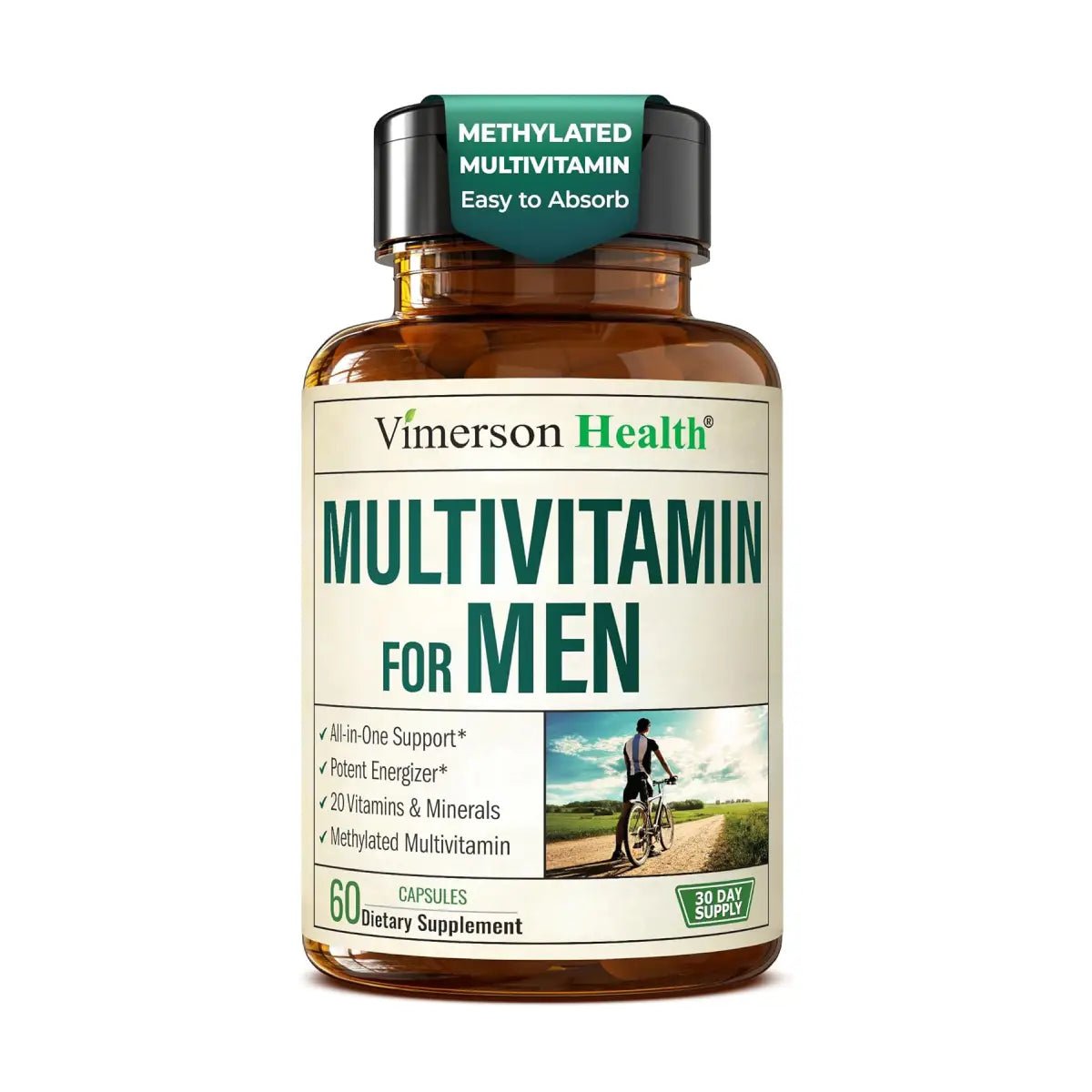 Vimerson Health Multivitamínico para Hombre 60 Cápsulas - Hi Vitamins