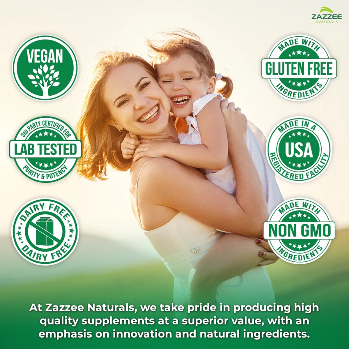 Zazzee Naturals Myo - Inositol 2000 Mg 120 Cápsulas - Hi Vitamins