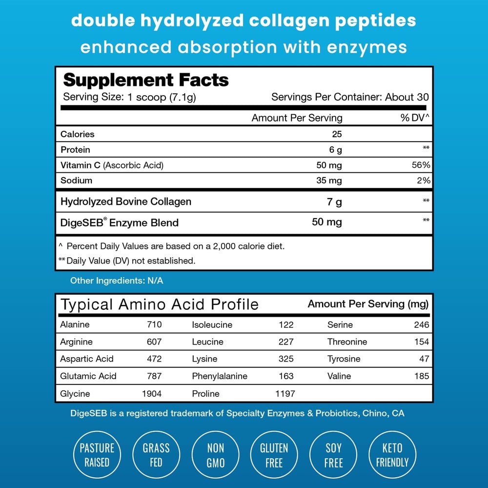 Nutra Champs Péptidos de Colágeno 213 Grs 30 Porciones - Hi Vitamins