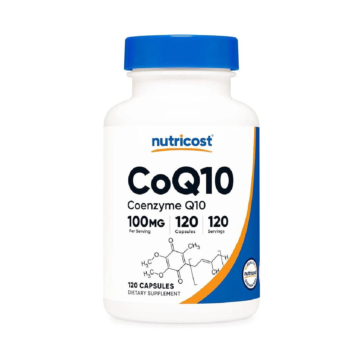 NUTRICOST® COQ10 COENZYME Q10 100 MG 120 CAPSULES - Hi Vitamins