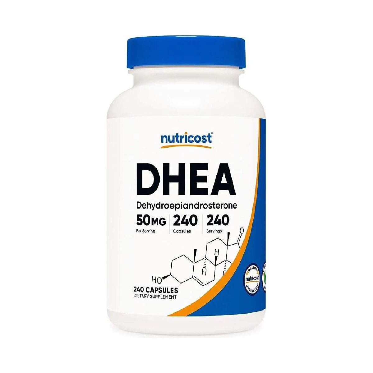 Nutricost® DHEA 50 Mg 240 Cápsulas - Hi Vitamins