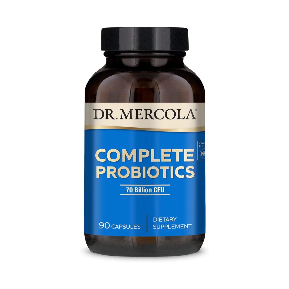 Dr. Mercola Complete Probiotics 70 Billion CFU 90 Cápsulas Probióticos y Salud Digestiva - Hi Vitamins