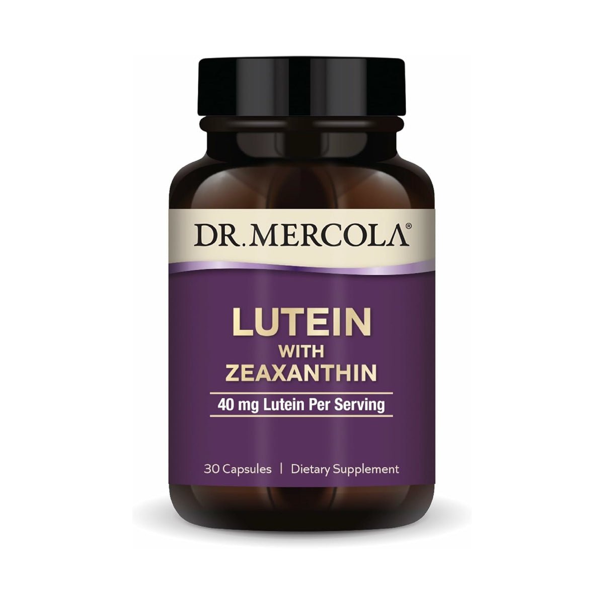 Dr. Mercola Luteína con Zeaxantina 40 mg 30 Cápsulas Salud Visual - Hi Vitamins