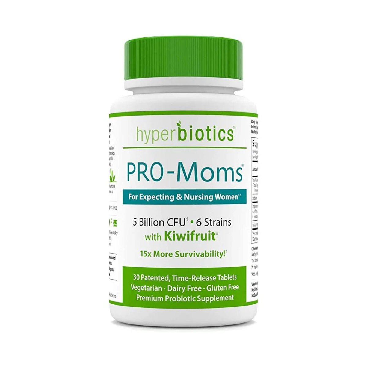 Hyperbiotics® Pro-Moms 30 Patented Time Release Tabletas - Hi Vitamins
