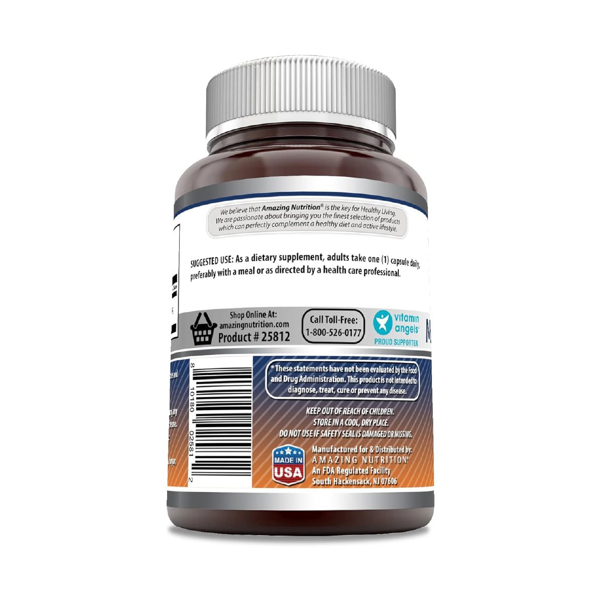 Amazing Nutrition Óxido de Magnesio 500 mg 90 Cápsulas - Hi Vitamins