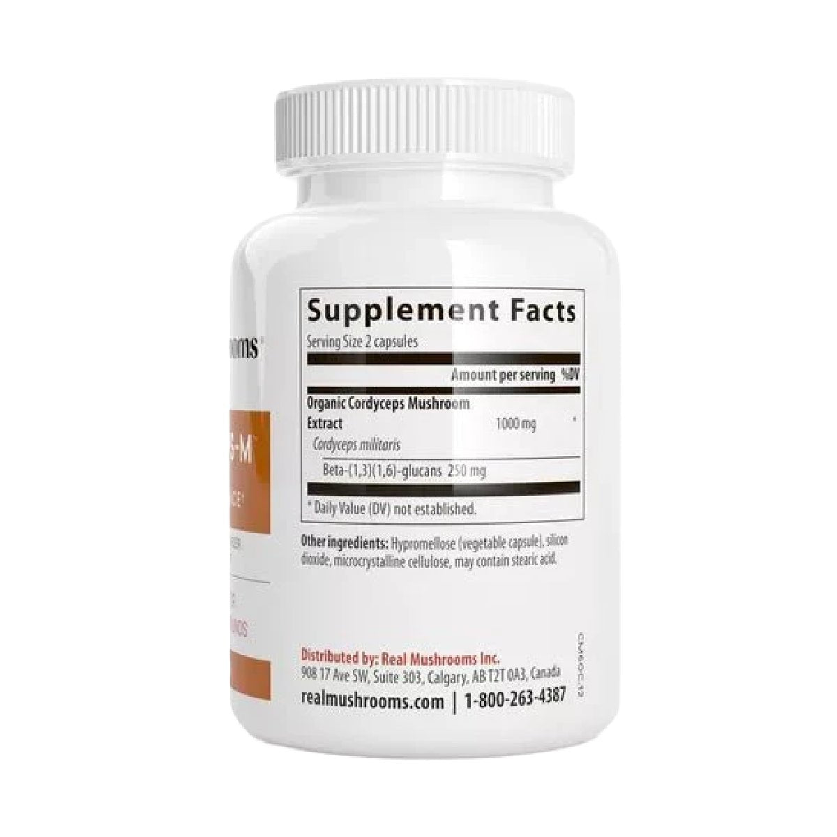 Real Mushrooms™ Cordyceps-M Peak Performance 300 Cápsulas - Hi Vitamins