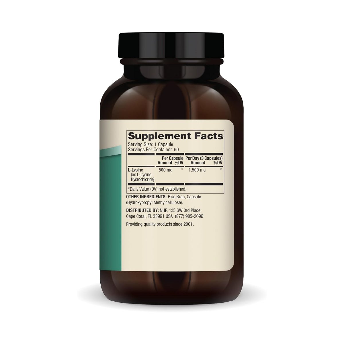 Dr. Mercola L - Lisina 1500 mg 90 Cápsulas Colágeno y Bienestar General - Hi Vitamins