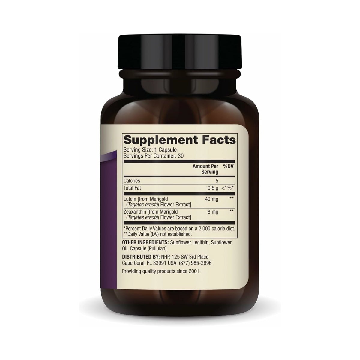 Dr. Mercola Luteína con Zeaxantina 40 mg 30 Cápsulas Salud Visual - Hi Vitamins