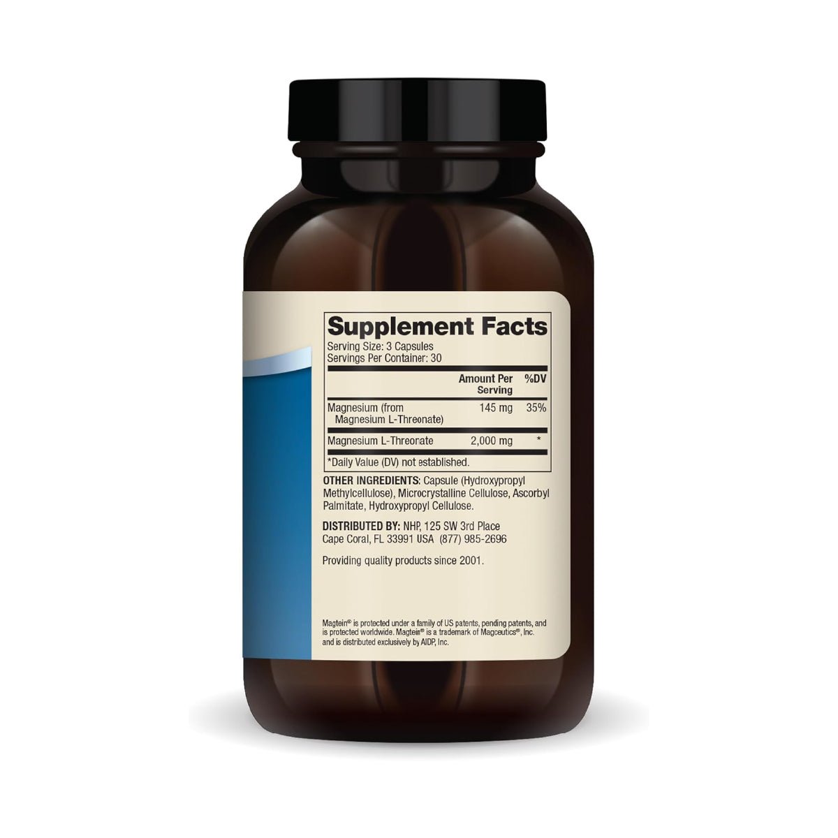 Dr. Mercola Magnesium Advanced 90 Cápsulas Magnesio L - Treonato Alta Absorción - Hi Vitamins