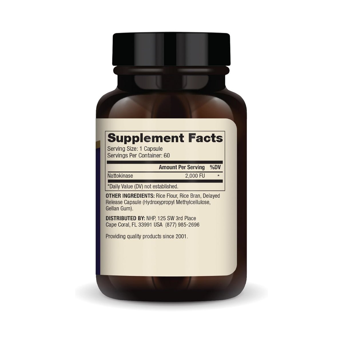 Dr. Mercola Nattokinase 2000 FU 60 Tabletas Liberación Retardada Apoyo Circulación y Flujo Sanguíneo - Hi Vitamins