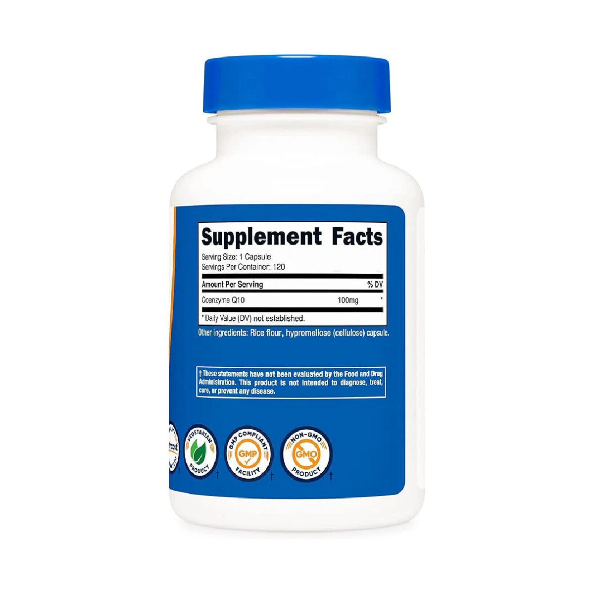 NUTRICOST® COQ10 COENZYME Q10 100 MG 120 CAPSULES