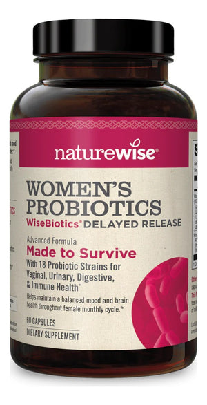 Naturewise Women'e Probiotics 18 Strains 60 Caps