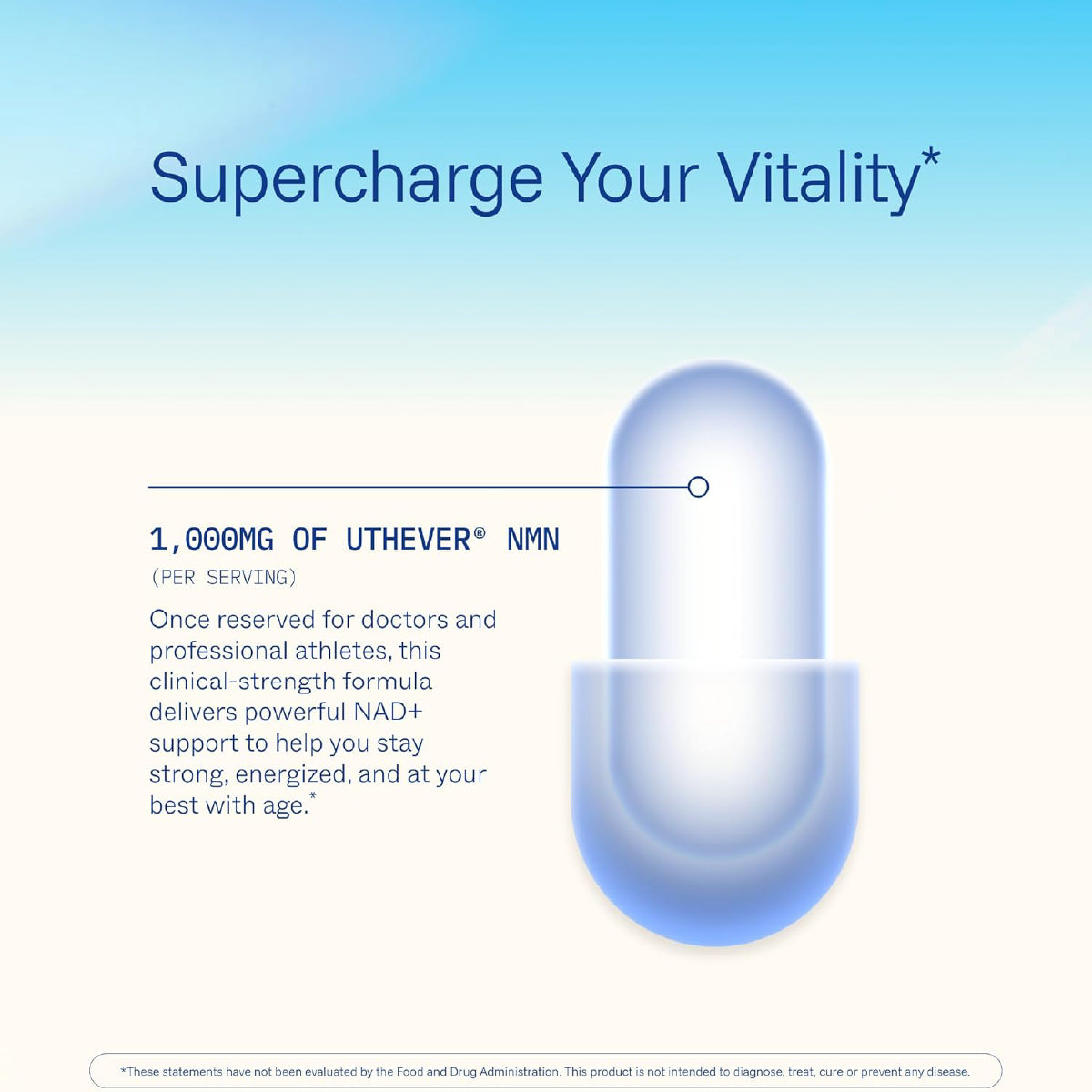 ProHealth NMN Pro 1000 60 Cápsulas con Uthever® NMN Apoyo Energía Celular, Función Mitocondrial y Envejecimiento Saludable