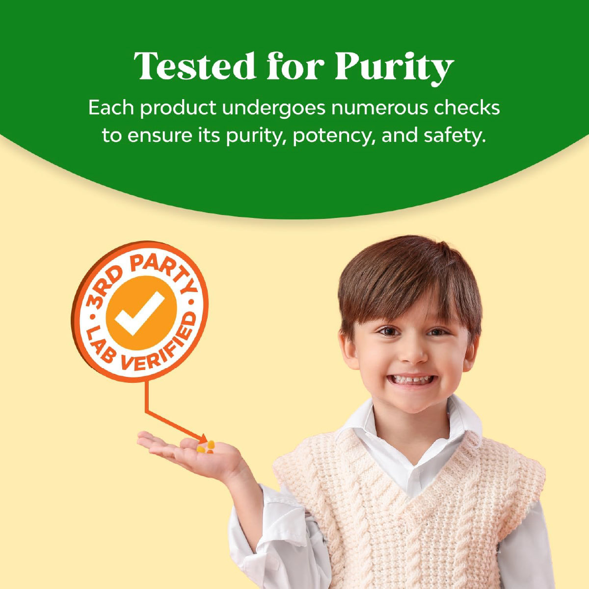 Nature's Craft Omega 3 DHA para Niños 60 Gomitas Apoyo Cerebro, Visión, Sistema Inmune y Enfoque