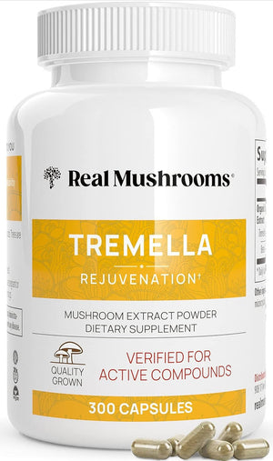 REAL MUSHROOMS™ TREMELLA REJUVENATION 300 CAPSULES