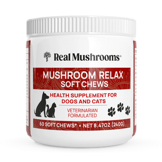 Real Mushrooms Mushroom Relax For Pets 60 Chews