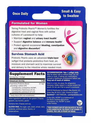 Nature´s Way Probiotic Pearls Womens 30 Softgels