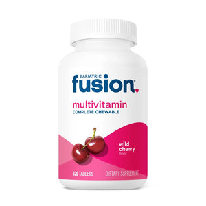 BARIATRIC FUSION® COMPLETE CHEWABLE VITAMIN & MINERAL WILD CHERRY 120 TABLETS